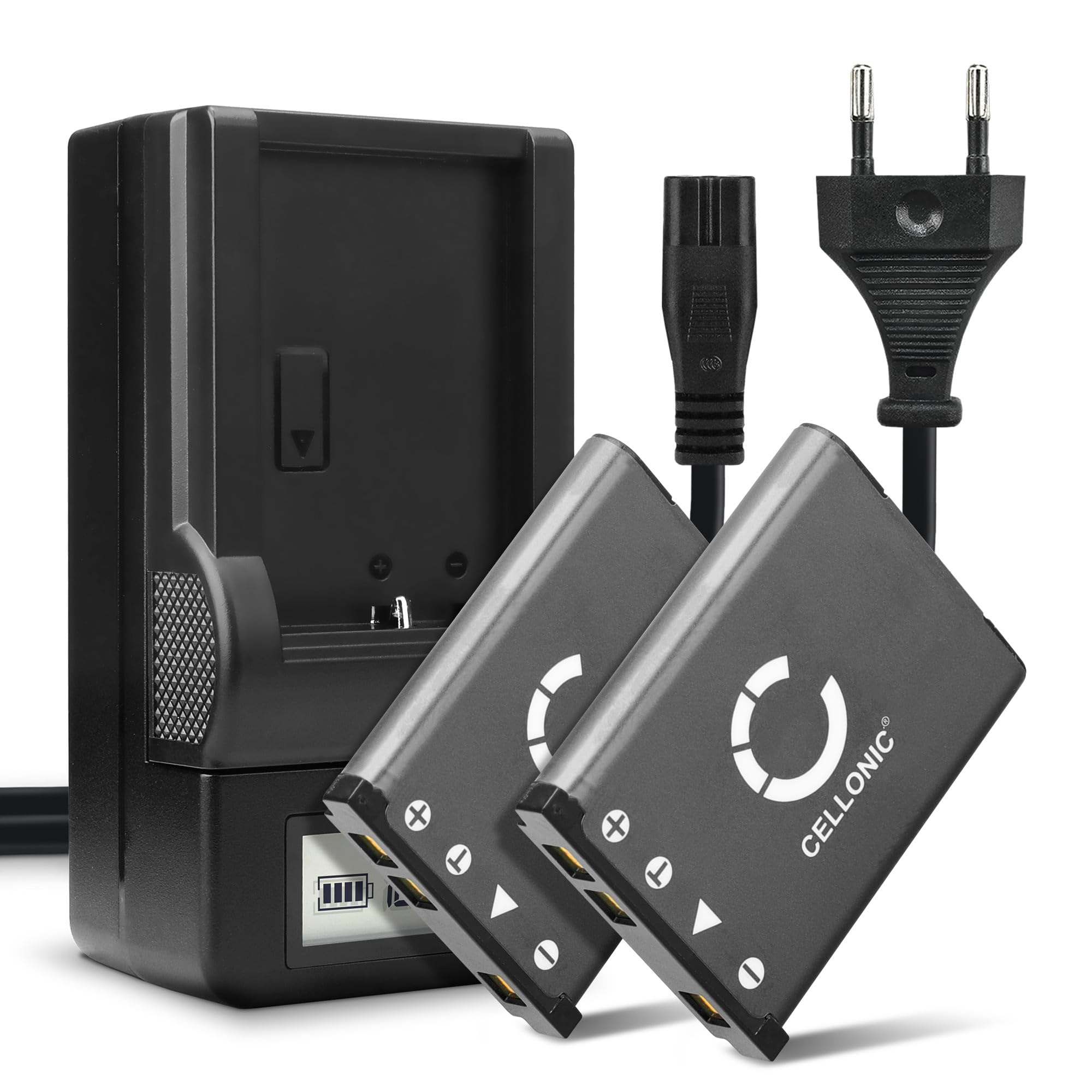 CELLONIC 2X Batería para Cámara Compatible con Nikon Coolpix S3000